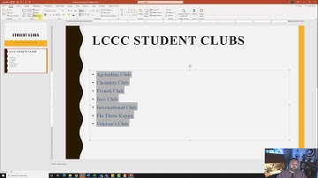 PowerPoint 365 Chapter 8G Student Clubs Grader Project Walkthrough
