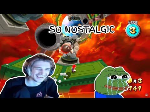xQc reacts to Super Mario 3D All-Stars - Announcement Trailer - Nintendo Switch