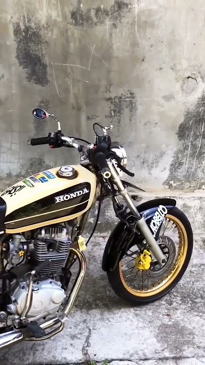 Cinematic motor CB modifikasi kopi susu#story wa #cbindonesia #cbmodifikasi