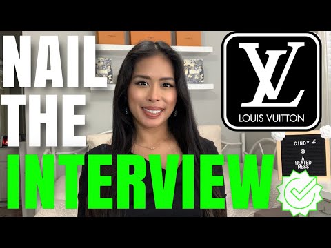 *REAL* LOUIS VUITTON INTERVIEW QUESTIONS, HOW TO ANSWER & WHAT TO AVOID! RETAIL JOB INTERVIEW TIPS