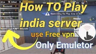How To Play on INDIAN SERVER | Free Vpn No limited | Pubg Moblie Bangladesh screenshot 5