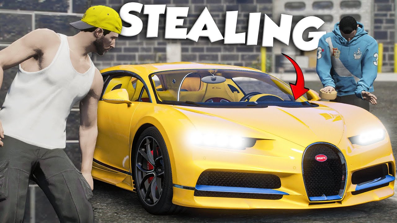 Stealing Limited Edition Bugatti in GTA 5 RP!