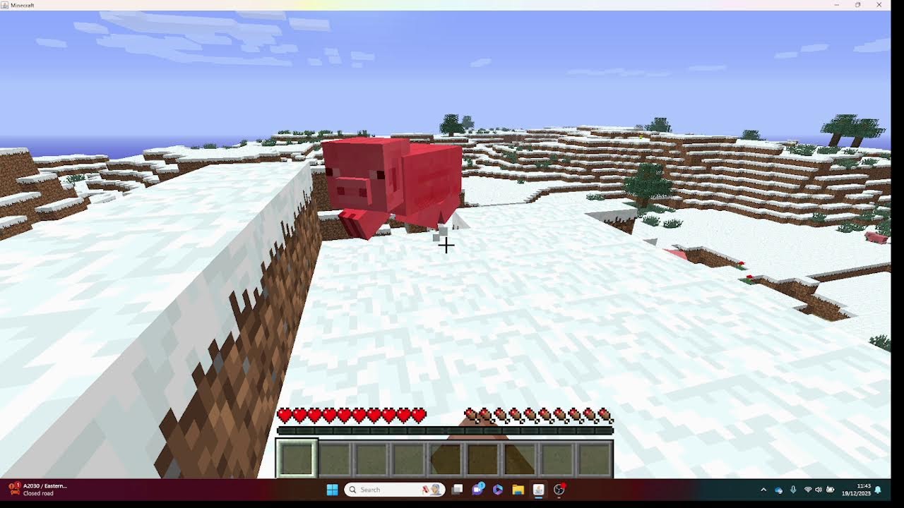 Playing oldest version of minecraft - YouTube