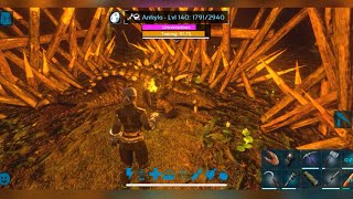 TAMING AN ANKYLOSAURUS!!! METAL GALOR | ARK Survival Evolved Mobile | ep.6 | Scami Gaming