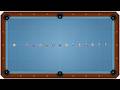 Billiard Drill #3 Line Drill