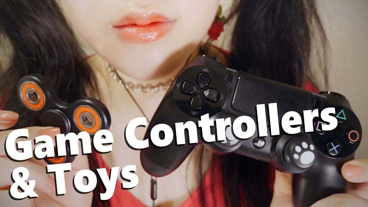 ASMR 9 Electronics & TOY Triggers 🎮 asmr relaxing swedish oil massage