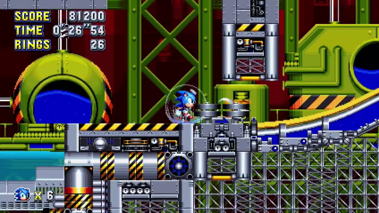 Sonic Mania Gameplay Part 2 (Chemical Plant Zone)