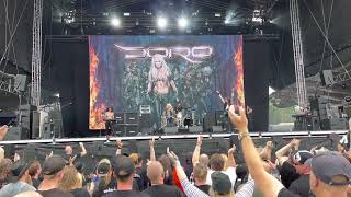 Doro - Für Immer (live @ Rock in the City Oulu) 9/7/2022