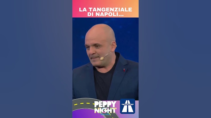 Peppe Iodice parla della tangenziale di Napoli