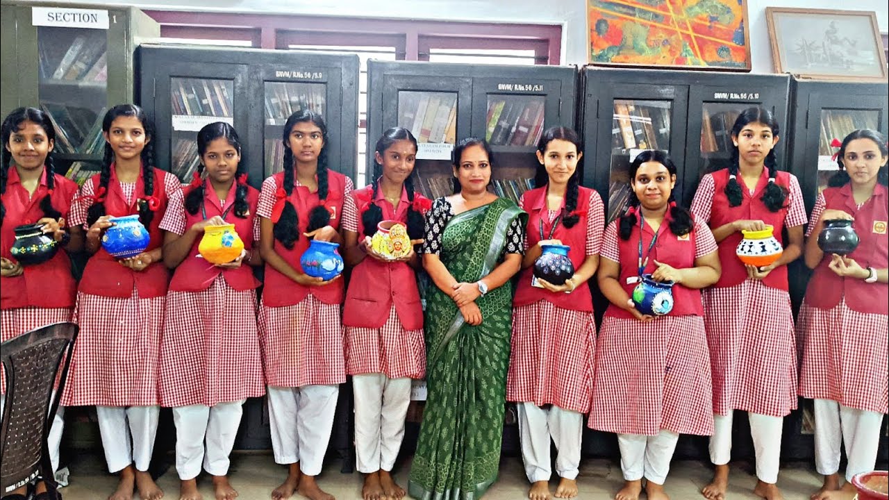 Pot Decoration Competition 2024 / Matka designing / School activities ...