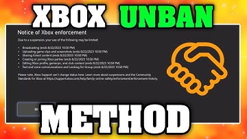 Get Unbanned on Xbox by Doing This