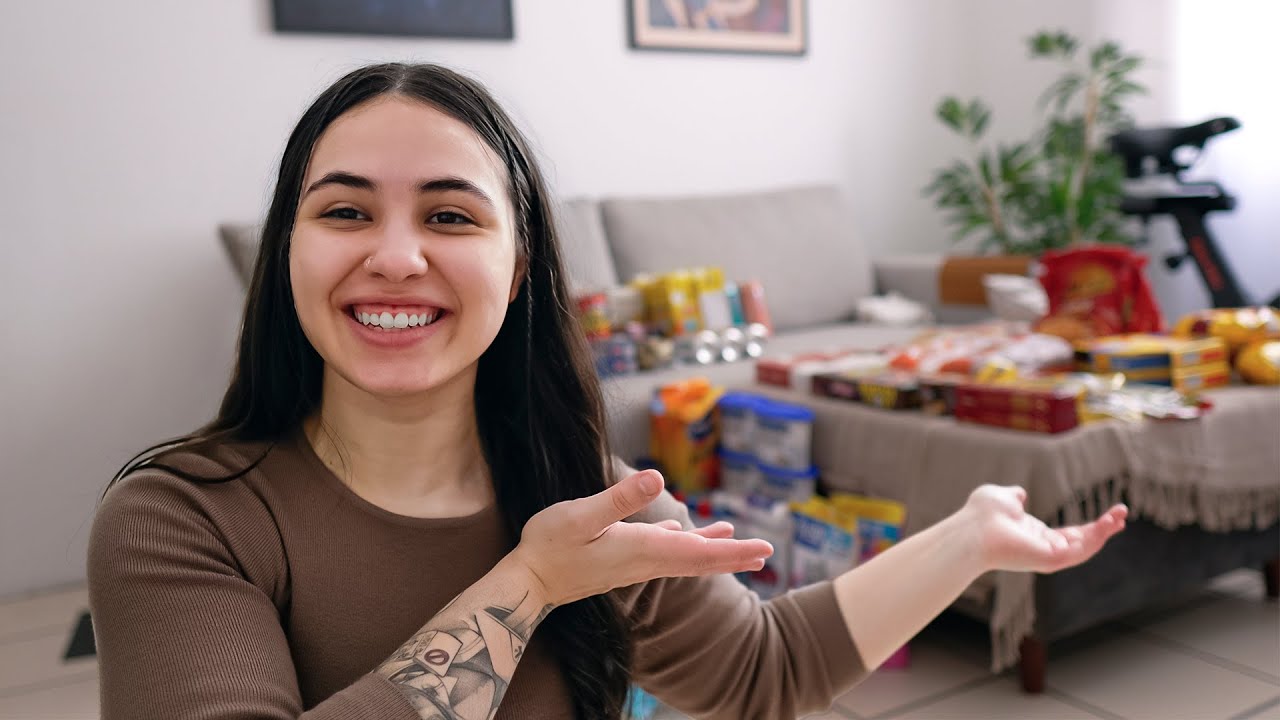 minha maior compra de supermercado (online) 🛒💻