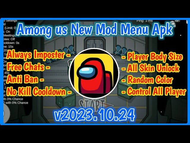 Mod for Among Us Menu - New Free Skin APK for Android Download