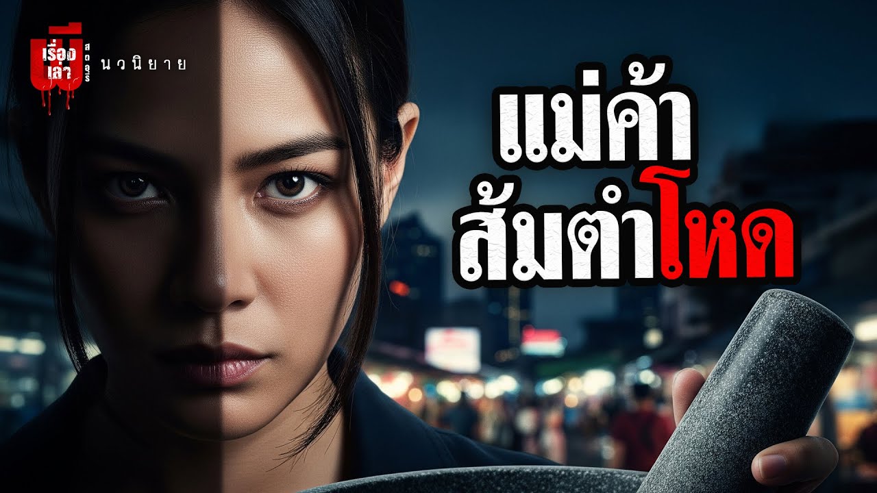 แม่ค้าส้มตำโหด (เรื่องเล่าผีสตอรี่) #สยองขวัญ #ฆาตกรรม #หลอนก่อนนอน #เล่าเรื่องหลอน