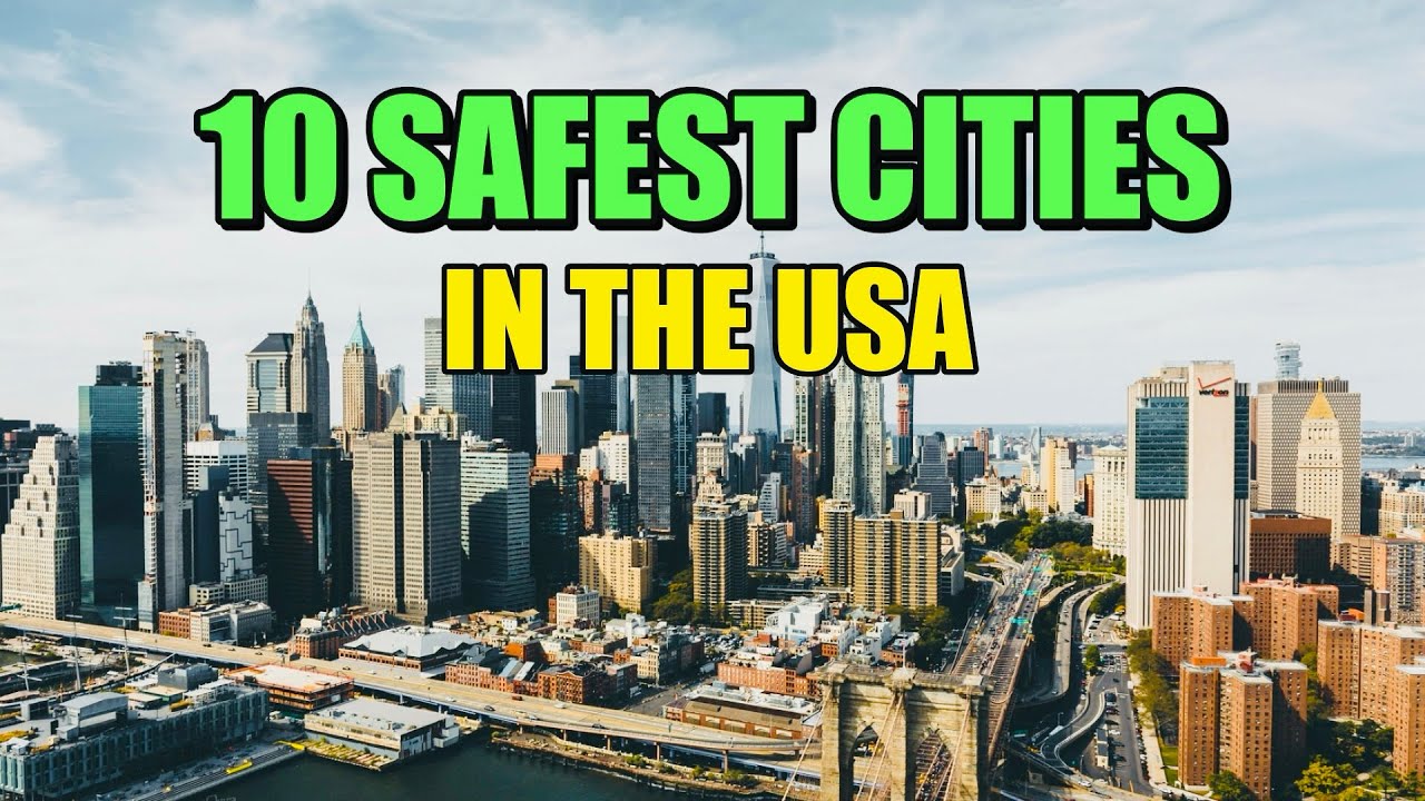 Top 10 Safest Cities in the USA 🇺🇸 Top List Show - YouTube