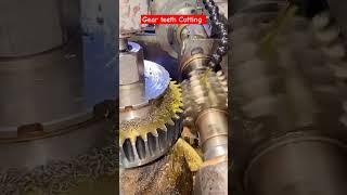 Spur Gear Teeth Cutting Videos 3D Moudle 40 Teeth Mechanical Engineering