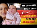 What to expect when giving birth in Germany | My birth vlog + Channel Update