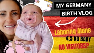 What to expect when giving birth in Germany | My birth vlog + Channel Update