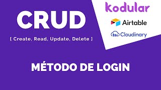 Kodular | CRUD | Airtable - Cloudinary | 05 - Login