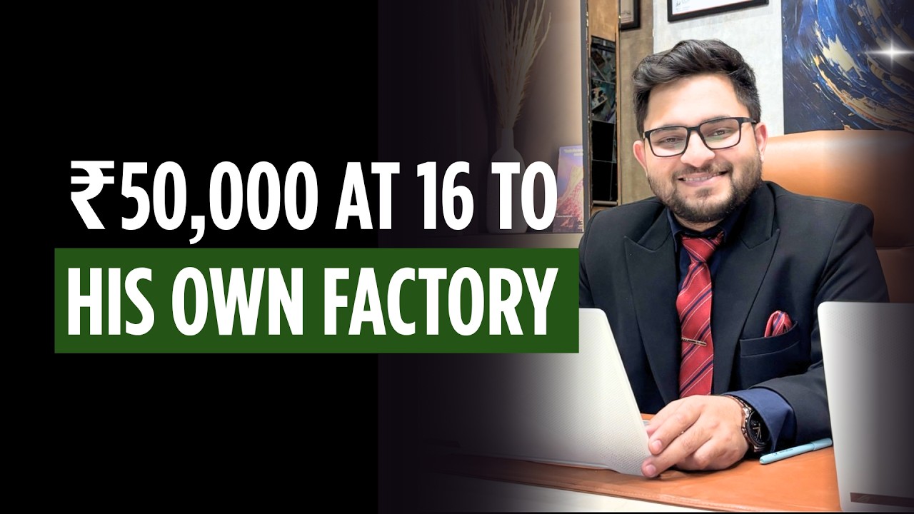 Started At 16 With ₹50,000, Now He Owns The Factory | Ayush Mate | Chaos To Clarity Podcast
