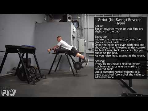 Strict No Swing Reverse Hyper