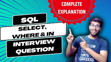 [Hindi] SQL Interview Questions | SQL Select, Where & in | HackerRank SQL | Weather Observation 12