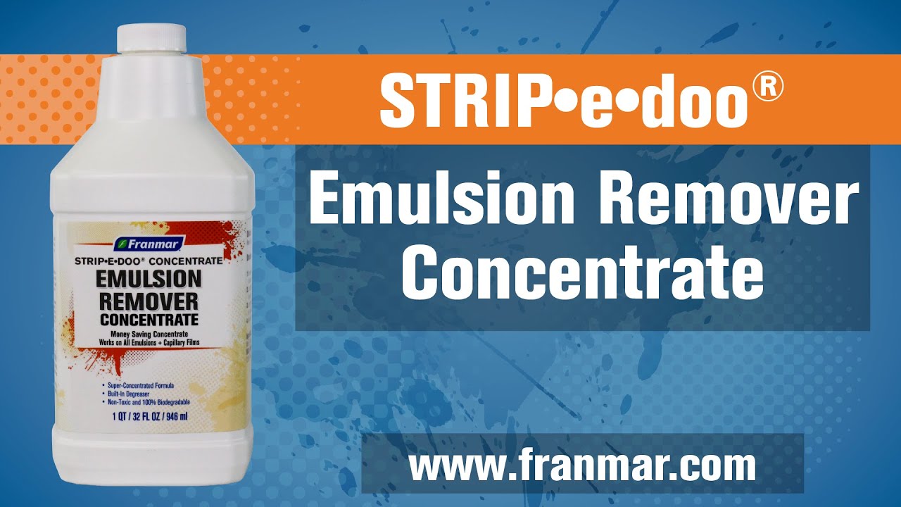 Franmar Strip-E-Doo Emulsion Remover Quart