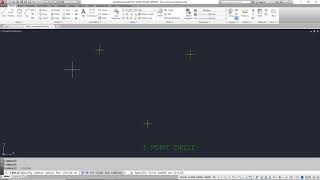 Three Point Circles in AutoCAD