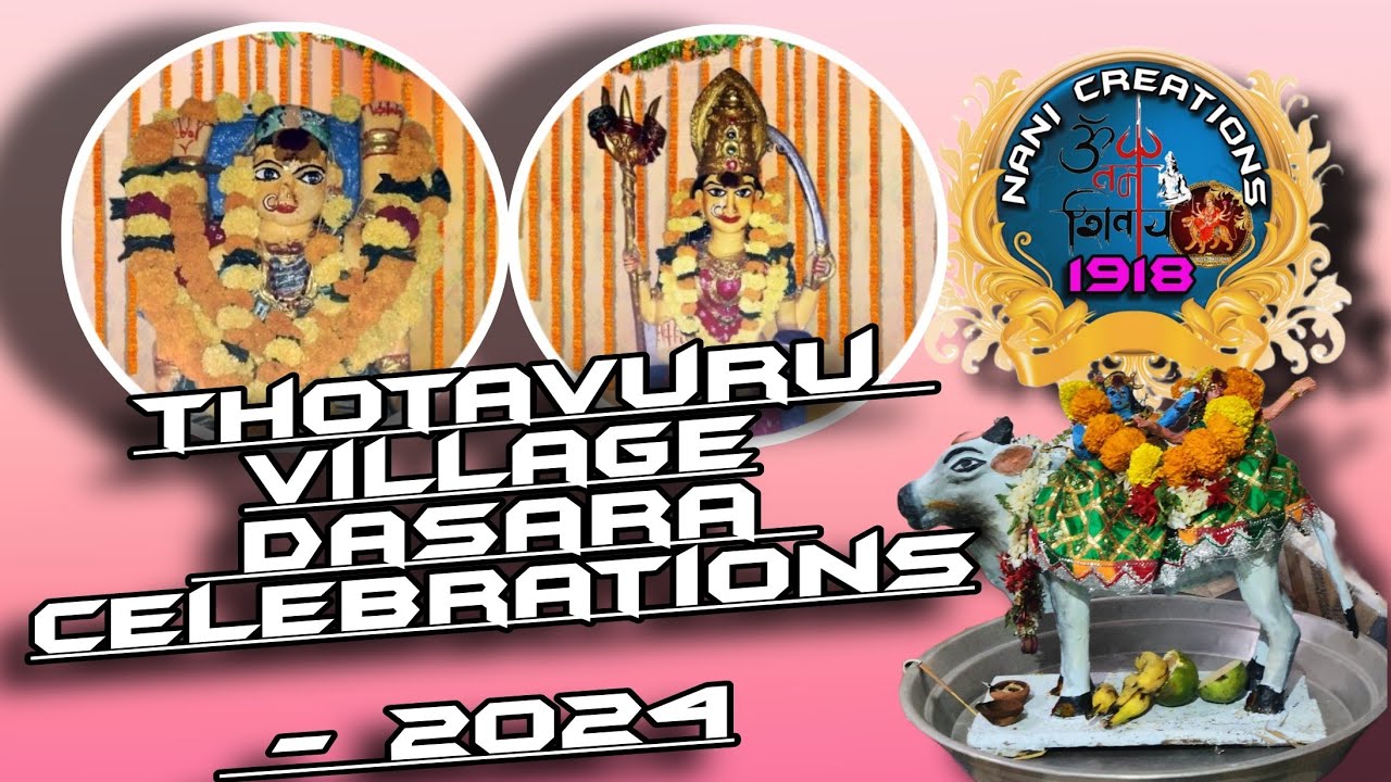 Thotavuru village Dasara celebrations video by Raj1918 #dasara #thotavuru #srikakulam #palasa