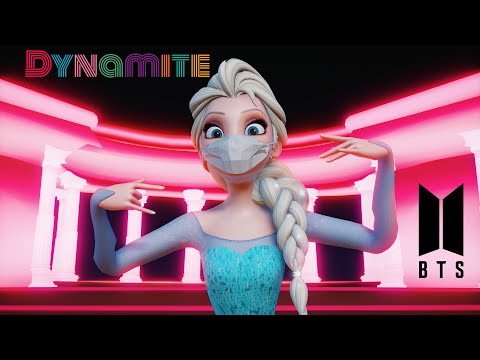Dynamite - BTS (방탄소년단)【MMD 4K 60FPS】