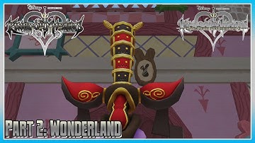 Kingdom Hearts HD 1.5 + 2.5 Remix - KH Re: CoM - Part 2: Wonderland