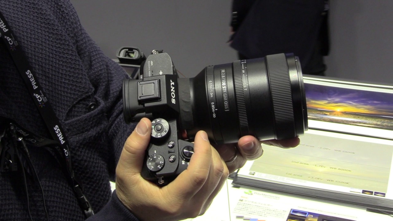 CP+2017】ソニー FE 100mm F2.8 STF GM OSS - YouTube