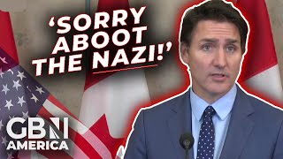 'Sorry aboot the Nazi' | Trudeau issues grovelling apology after applauding a Nazi in parliament