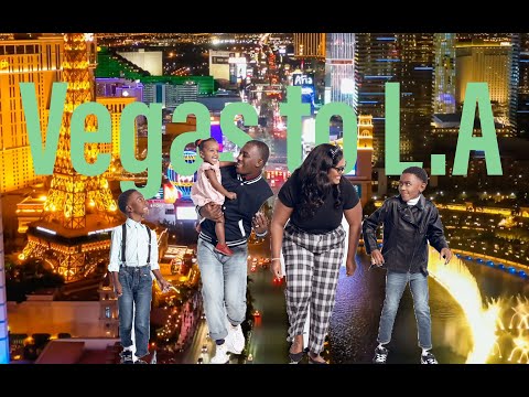 We Took The Kids To VEGAS and L.A