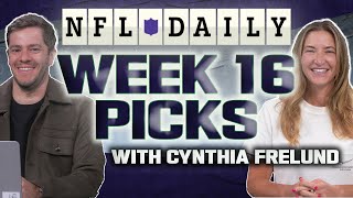 Week 16 NFL Picks with Cynthia Frelund | NFL Daily