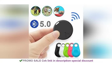 Mini GPS Mobile Bluetooth 5.0 Tracker Anti-Lost Device Round Anti-Lost Device Pet Kids Bag Wallet Tr