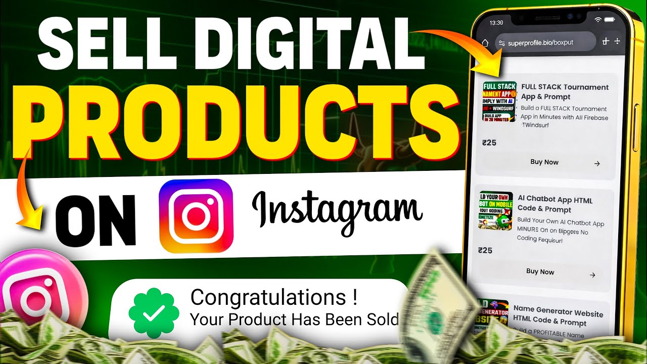 How to Sell Digital Products on Instagram in 2026 - YouTube
