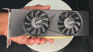 RTX 3050 LOW PROFILE 6GB #unboxing  MSI “Best low profile GPU. Better than #gtx1650 #rx6400 #8700g