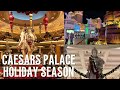 Caesars Palace Las Vegas Holiday Christmas Season | Las Vegas Christmas Holiday Decorations