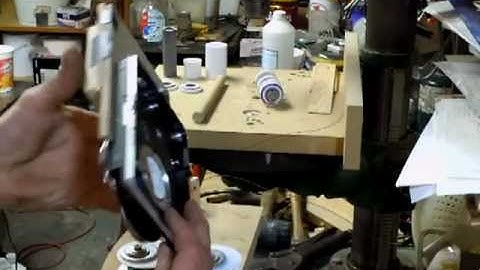 HardDrive-Bedini-Motor--Making-The-Coil-Part-1