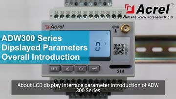 ADW300 Series | LCD Displayed Parameters | Introduction Video