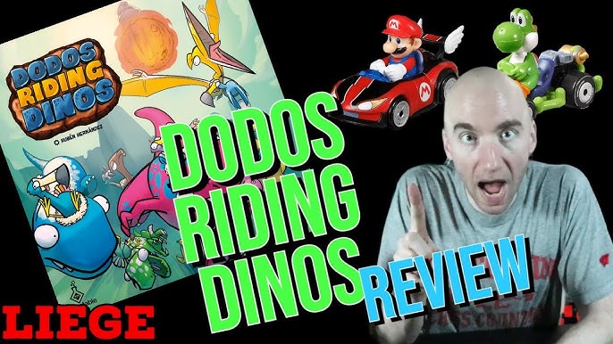 Dodos Riding Dinos reprint and new Dodo Dash expansion! by Detestable Games  — Kickstarter