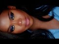 Blue Glitter Eye Makeup Tutorial Holiday NYE Makeup for Hooded Eyes