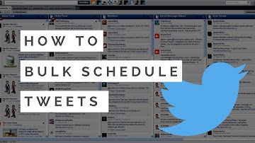 How To Bulk Schedule Tweets With Hootsuite! (SUPER EASY)
