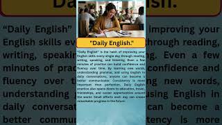 "Daily English." | English Reading and Listening Practice.