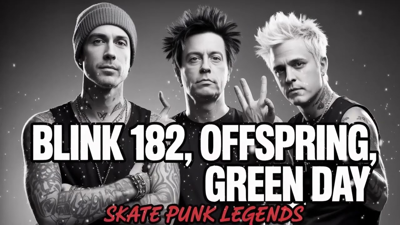 🔥 Legends Skate Punk – Punk Rock Remix [90s, 2000s]  Blink-182, The Offspring & Green Day AI Remix