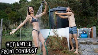 Our Survival Shower in Quarantine // off grid homestead life