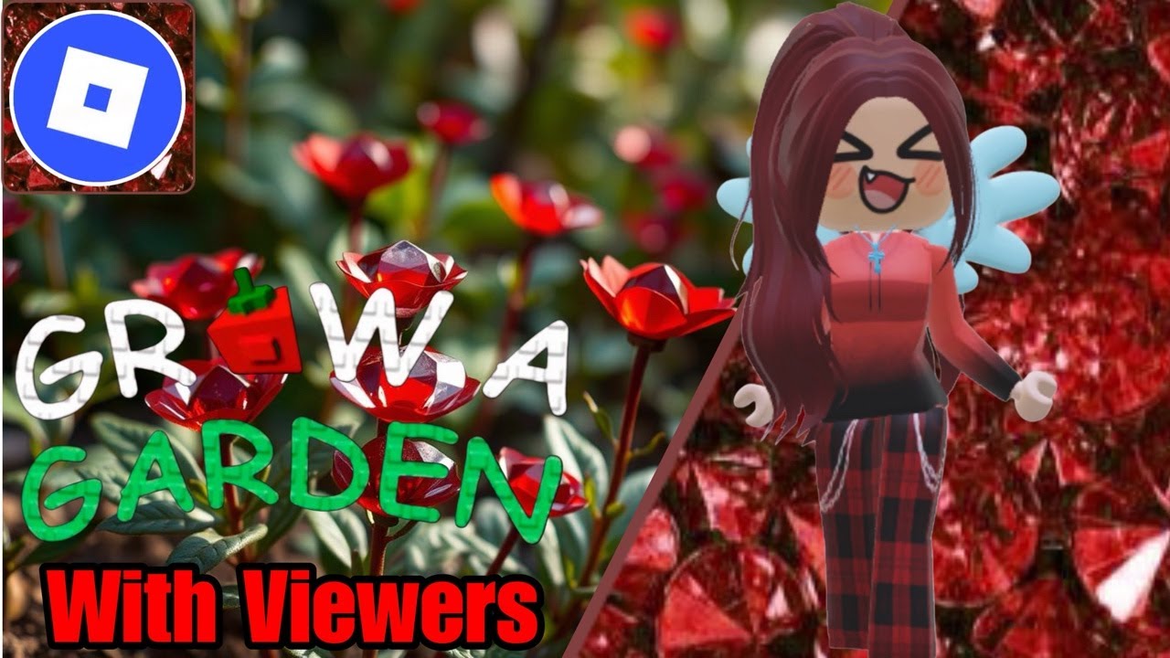 PLAYING ROBLOX GROW A GARDEN WITH VIEWERS | ROBLOX LIVE (8/2/25) - YouTube