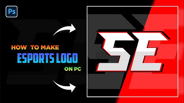 How to Make Esports Text Logo on PC | Esports Logo Tutorial | Gaming Logo in Photoshop