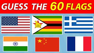 Can You Guess the 60 Flags?